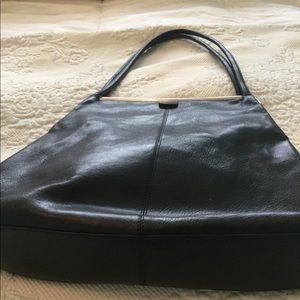 Vintage Wilson’s Black Leather Handbag.